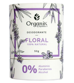 Organik desodorante floral 50