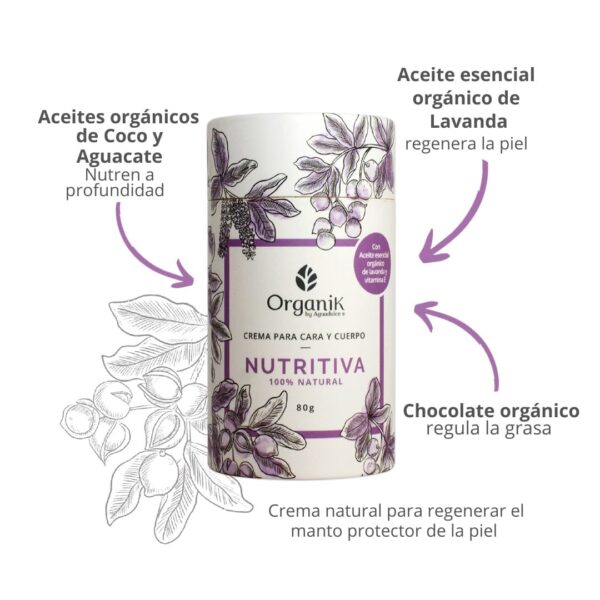 Organik by Aguadulce Crema Nutritiva