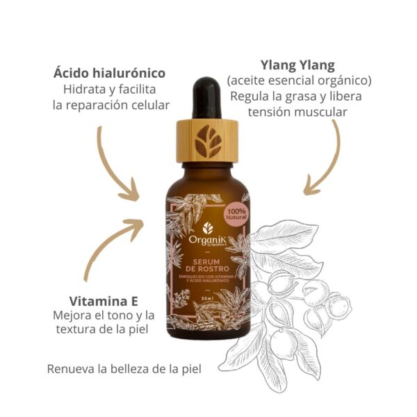 Organik by Aguadulce Serum Rostro 30ml